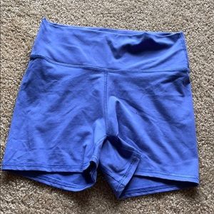 Fabletics high rise compression shorts